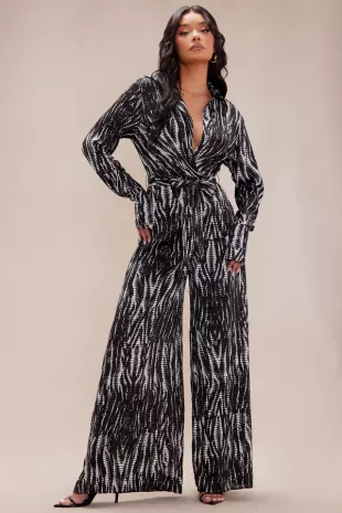 Sharlene Wide Leg Jumpsuit