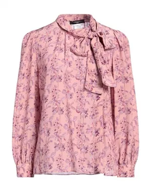 Ottanta Pink Printed Blouse