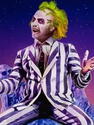 Beetlejuice Beetlejuice 2024 Michael Keaton Suit