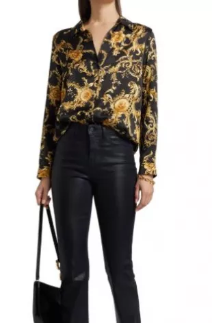 Tyler Baroque Silk Blouse