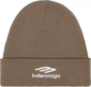 Brown 3B Sports Icon Beanie