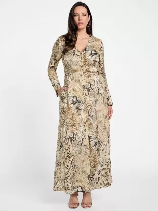 Eco Giselle Printed Maxi Dress