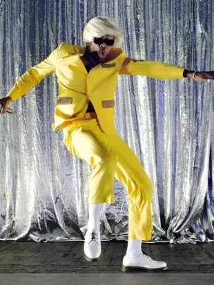Tyler the Creator Yellow Suit
