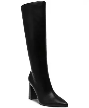 Islah Block Heel Knee High Boots