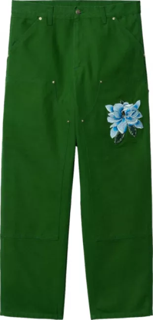 x Carhartt WIP Green Carpenter Pants