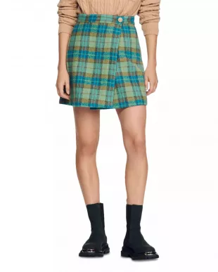 Darla Plaid Skirt