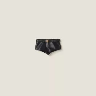 Nappa Leather Shorts