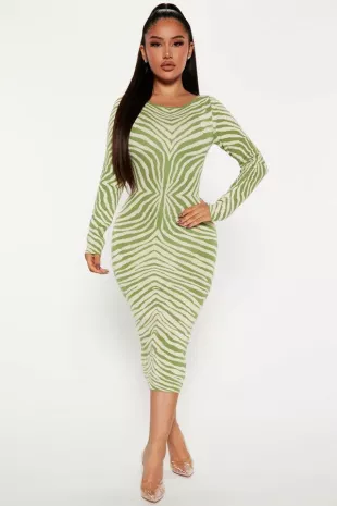 Amina Sweater Midi Dress