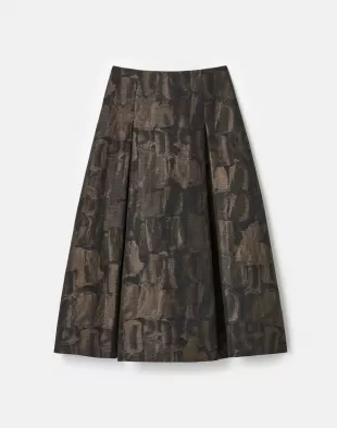 Painstroke Jacquard Skirt