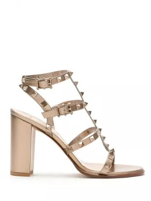Rockstud Ankle Strap Sandal 90 Mm