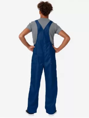 Dallas Cowboys Men’s Solid Wordmark Bib Overalls