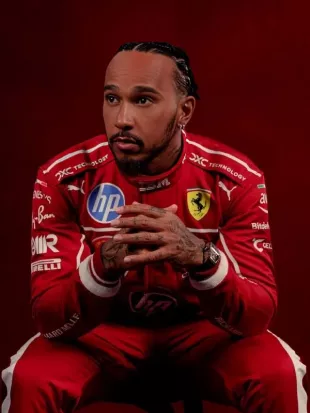 F1 Grand Slam Ferrari 2025 Lewis Hamilton Jumpsuit