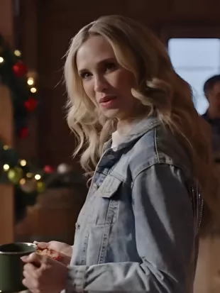 Fiona Gubelmann Fringe Blue Denim Jacket