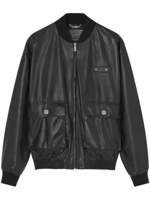 Leather Blouson Jacket