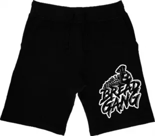 Bread Gang Black Merch Shorts