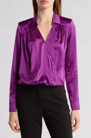 Rozik Stretch Silk Top