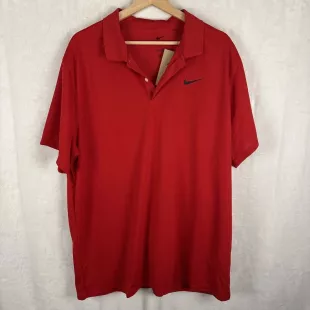 Red Victory Golf Polo