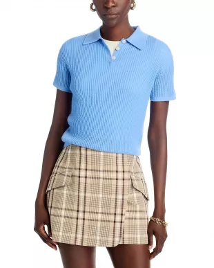 Shrunken Polo in Cream