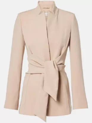 Marion Cotillard The Morning Show S04 Pink Wrap Blazer