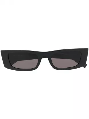 Black Rectangular Sunglasses