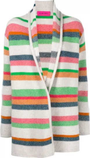 Multicolor Stiped Pace Cardigan