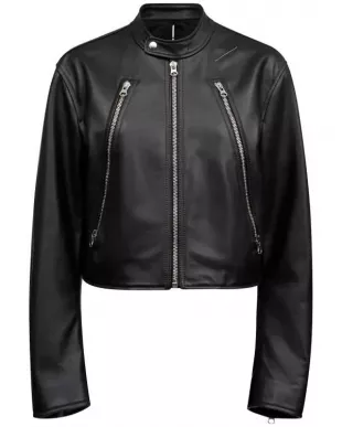 The Voice S28 Michael Buble Black Leather Jacket