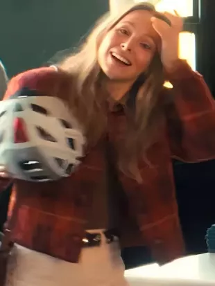 Nobody Wants This Season 2 Kristen Bell Tartan Jacket