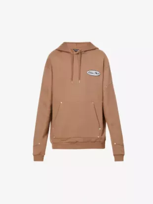 Brown Carpenter Panel Hoodie
