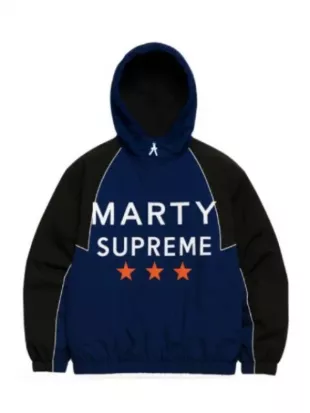 Marty Supreme Timothee Chalamet Hooded Jacket