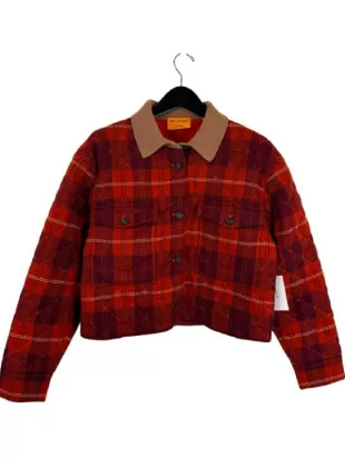 Kristen Bell Nobody Wants This S02 Tartan Jacket