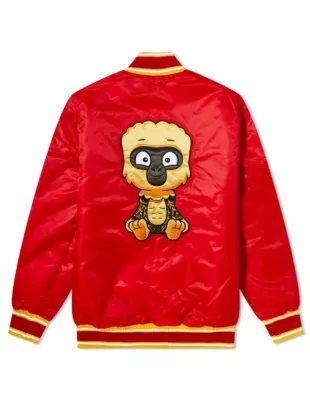Alert Logo Ape Red Jacket