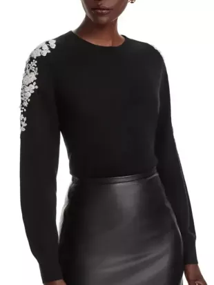 The Voice S28 Reba McEntire Floral Sweater