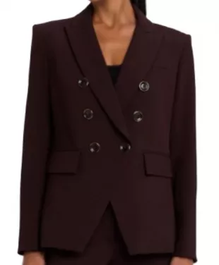 Burgundy Blazer