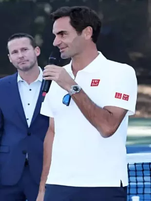 Roger Federer Laver Cup 2025 White T-Shirt