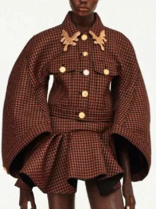 Deborah Roberts The View Check Jacket
