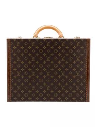 Brown Monogram President Briefcase
