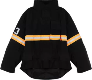 Black Fireman Jacket