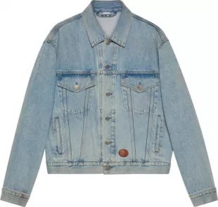 Blue Washed Denim Jacket