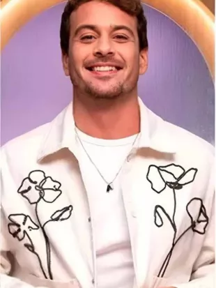 Love Is Blind France 2025 Julien Léo Floral Jacket