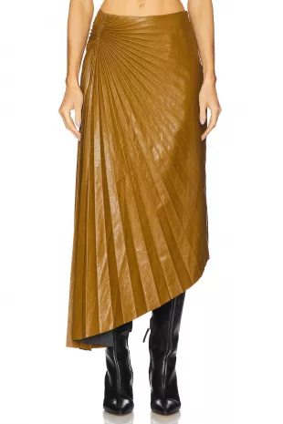 Tracy Skirt in Saddle