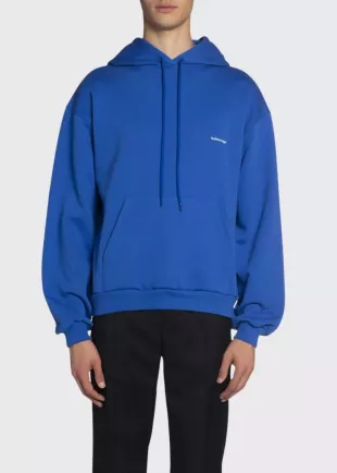 Blue Copyright Hoodie