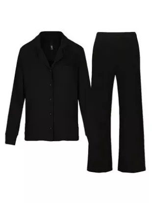 Soft Lounge Rib Sleep Set