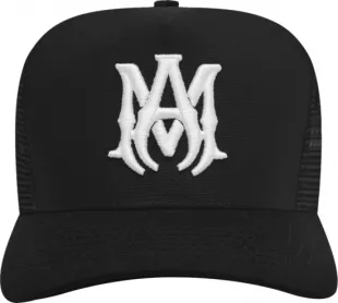 Black & White MA Trucker Hat