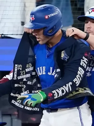 George Springer Toronto Blue Jays 2025 Home Run Jacket