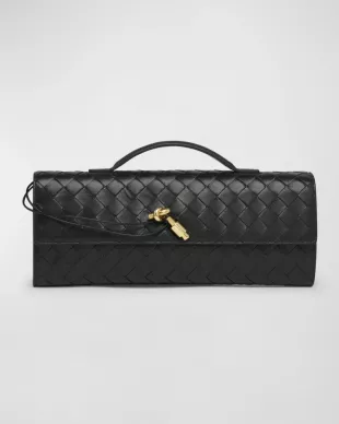 Long Andiamo Clutch Bag with Handle