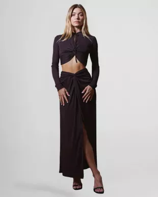 Rebecca Skirt in Brown