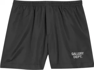 Black Zuma Track Shorts