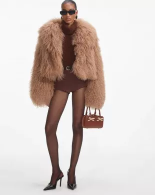 Brown Shearling Jacket