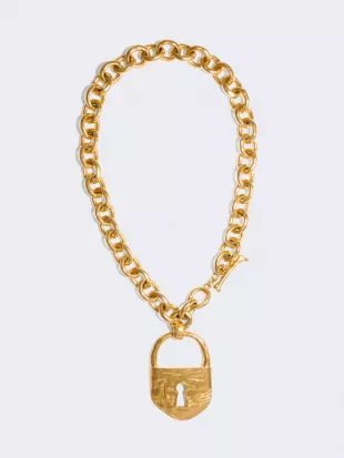 Padlock Necklace