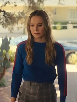Nobody Wants This S02 Kristen Bell Red Striped Blue Sweater